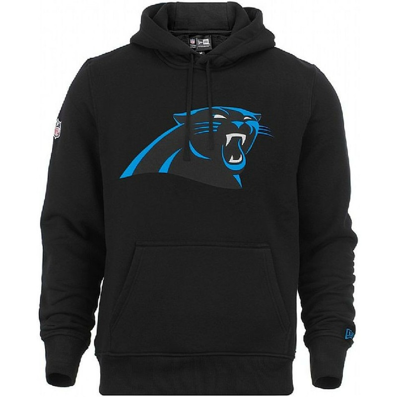 New Era Carolina Panthers NFL Black Pullover Hoodie Sweatshirt ...