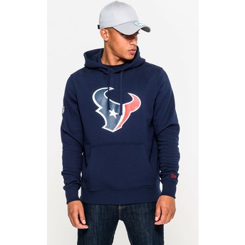 New Era Houston Texans NFL Blue Pullover Hoodie Sweatshirt