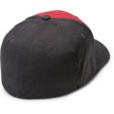 volcom-curved-brim-engine-red-full-stone-xfit-red-and-black-fitted-cap