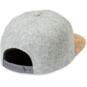 volcom-flat-brim-grey-combo-quarter-fabric-grey-snapback-cap-with-brown-visor