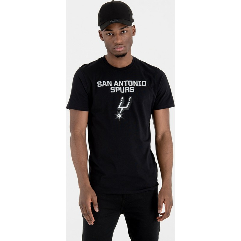 San Antonio Spurs NBA Black T-Shirt 