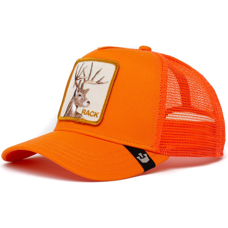 Farm Orange Trucker Hat: Caphunters 