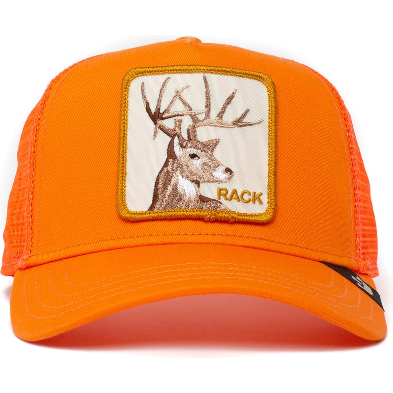 Farm Orange Trucker Hat: Caphunters 