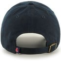 47-brand-curved-brim-boston-red-sox-mlb-clean-up-navy-blue-cap