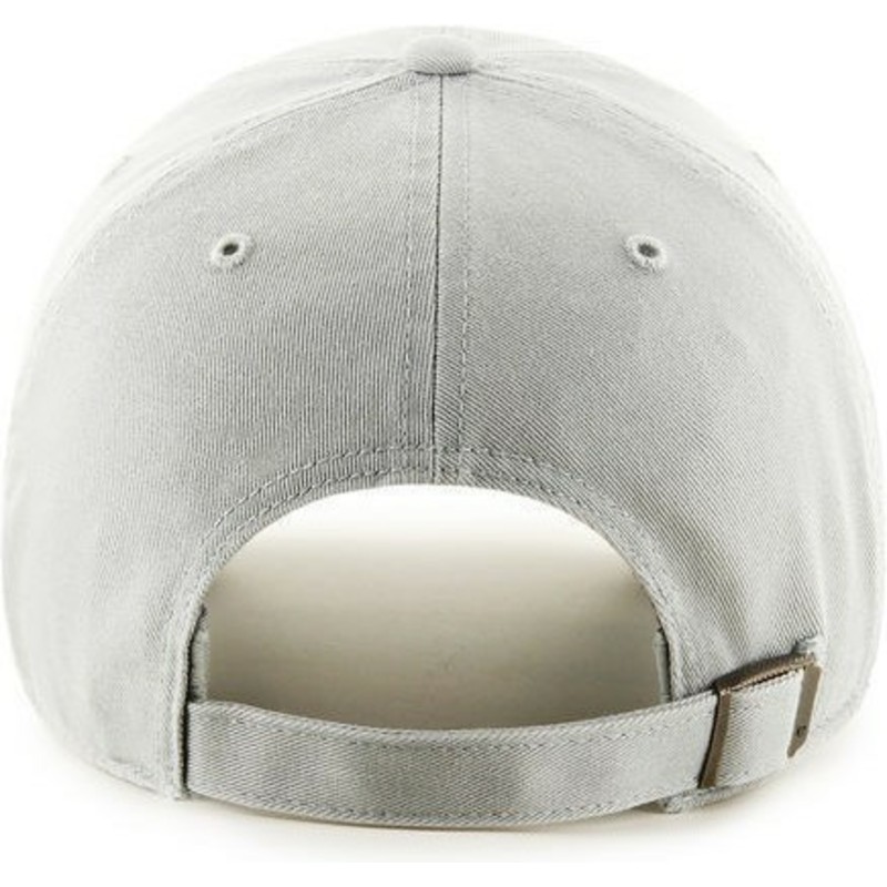 47-brand-curved-brim-light-grey-grey-logonew-york-yankees-mlb-clean-up-white-cap